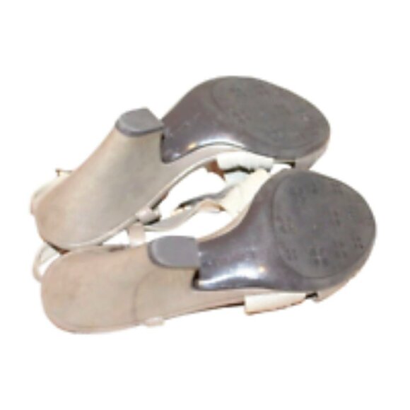 Naturalizer N5 Comfort Women Abbie Tan Beige Bone Leather Slingback Heel 6M - Picture 3 of 4